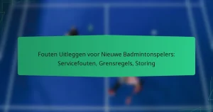 Fouten Uitleggen voor Nieuwe Badmintonspelers: Servicefouten, Grensregels, Storing