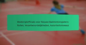 Wedstrijdofficials voor Nieuwe Badmintonspelers: Rollen, Verantwoordelijkheden, Autoriteitsniveaus